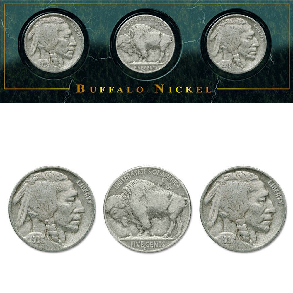 Collectible Coins of America - Buffalo Nickel -sarja